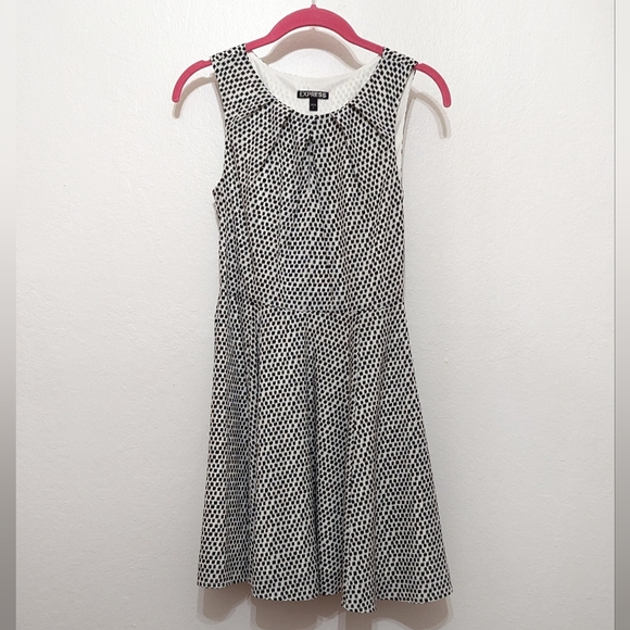 Express Fit and Flare Dress - Picture 1 of 2